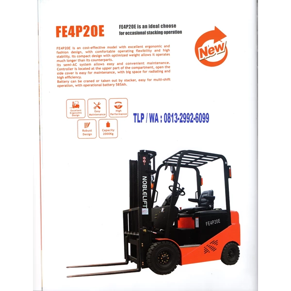 Forklift Electric 2 Ton