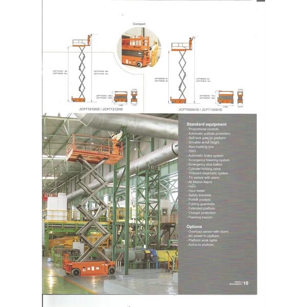 Scissor Lift 12 meter Harga Murah Promo 2021