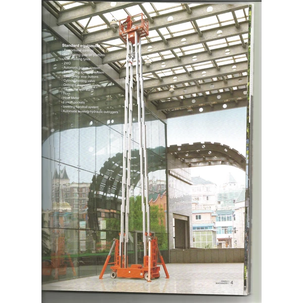 Hydraulic Ladder Type GTWY  12 - 16 Meter