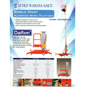 Dalton Type GTWY Single Mast Aluminum Ladder